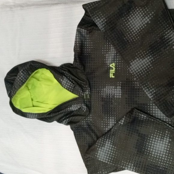 FILA Hoodie Sweatshirt size Mens 18/20 - Picture 2 of 7